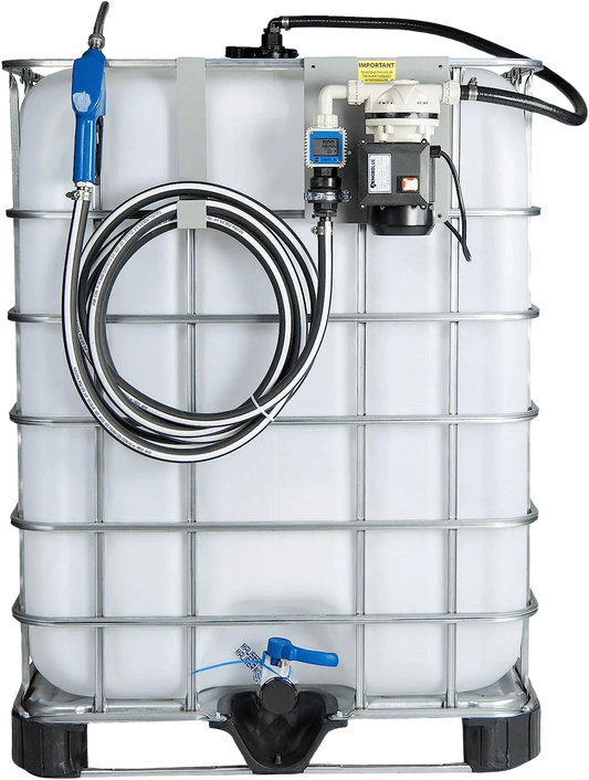 Electric DEF Tote Dispensing System w/ Nozzle & Flow Meter